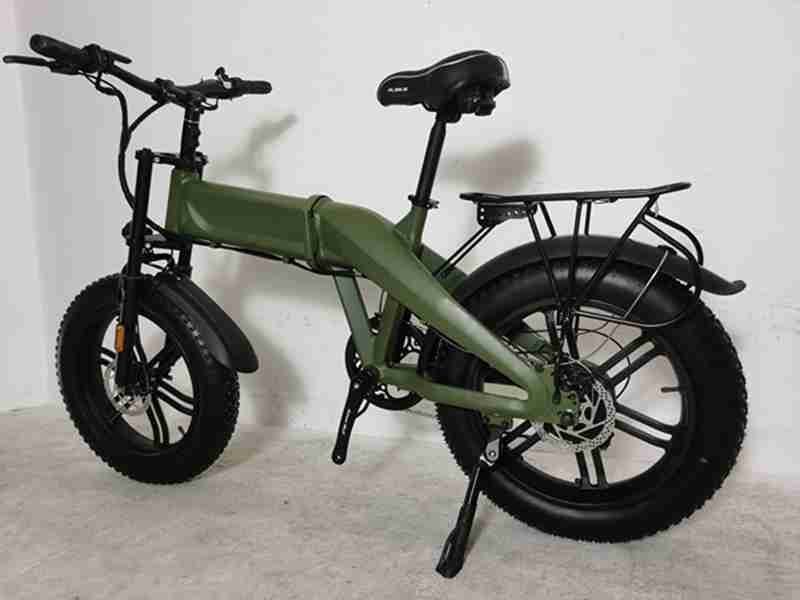 dual batteries electric bike long range fat tires