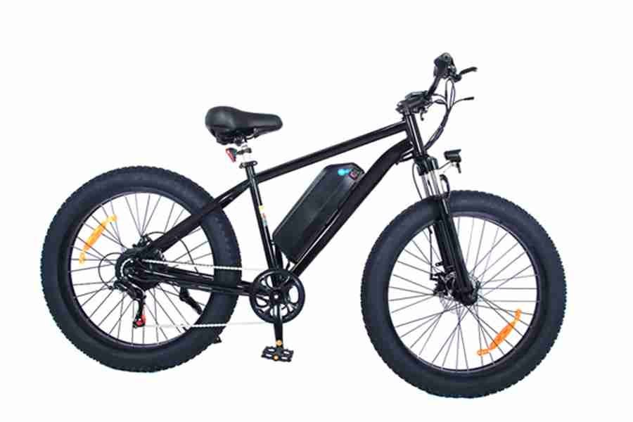 electric bike city man