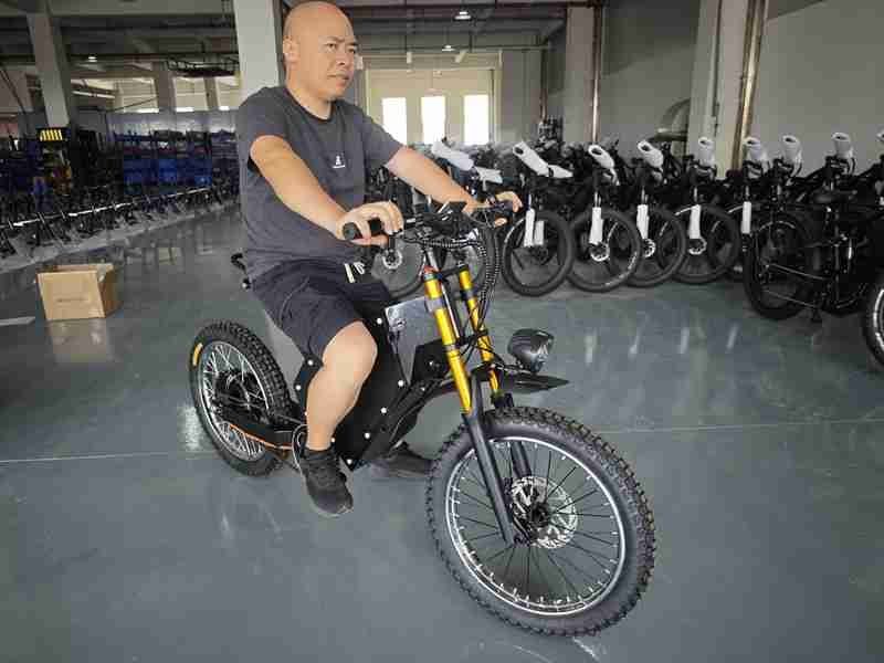 electric bike skladany