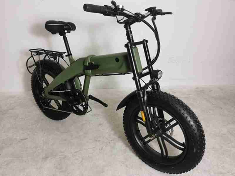 folding electric bike frame