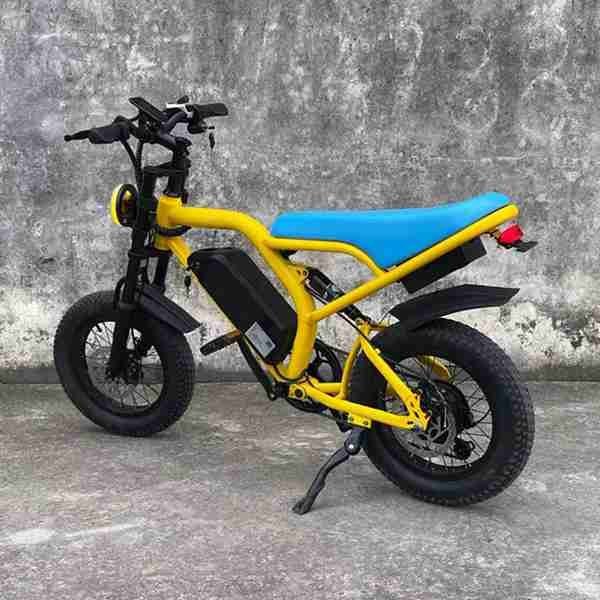 lightweight full suspension electric mountain bike