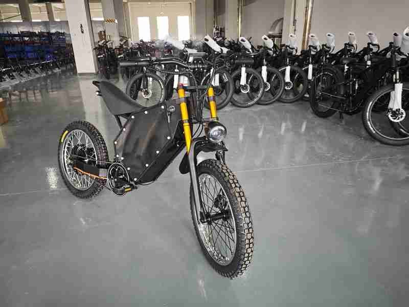 retro vintage electric bike